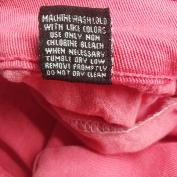 AHP Men's Jeans Sz 36x36 Pink Stacked Distressed Frayed Hip Hop Punk Streetwear - Picture 13 of 14